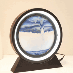 Rishitakart SandGlow Lamp