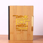 Bamboo Wood Cover Diary