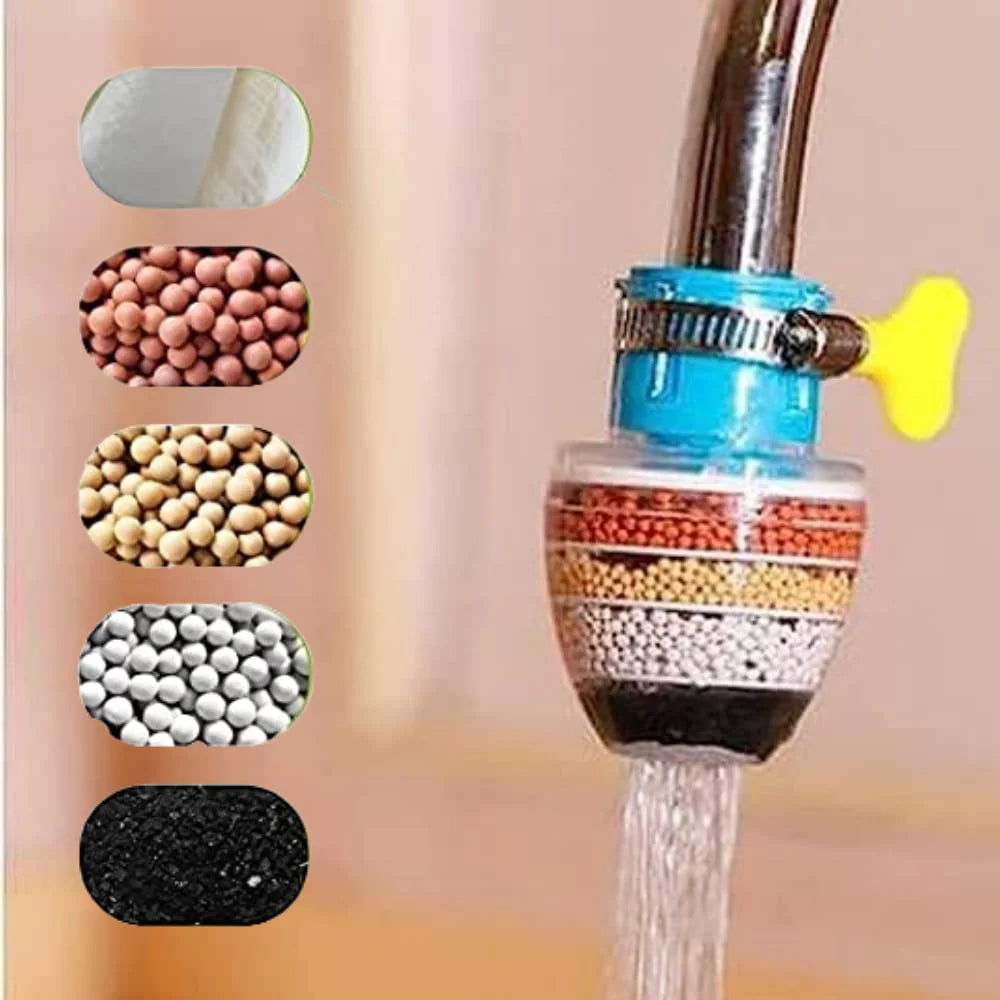 Activated Carbon Water Faucet Mount Filter (Assorted Color) BUY 1 GET 1 FREE