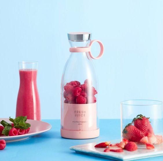 RishitaKart - Travel Portable Mini Juicer Blender USB Rechargeable Mixer Juicer for Outdoor