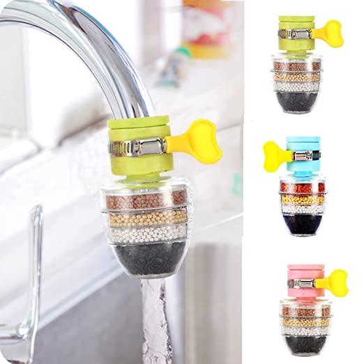 Activated Carbon Water Faucet Mount Filter (Assorted Color) BUY 1 GET 1 FREE