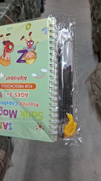 Sank Magic Practice Copybook (4 BOOKS,1 PEN,1 GRIP,10 REFILL) Pack of 1