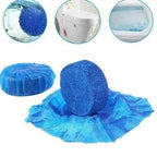 Toilet Cleaning Tablet-Toilet Deodorizer Bathroom Cleaner Tablet Pack of 2 (10pc + 10pc))
