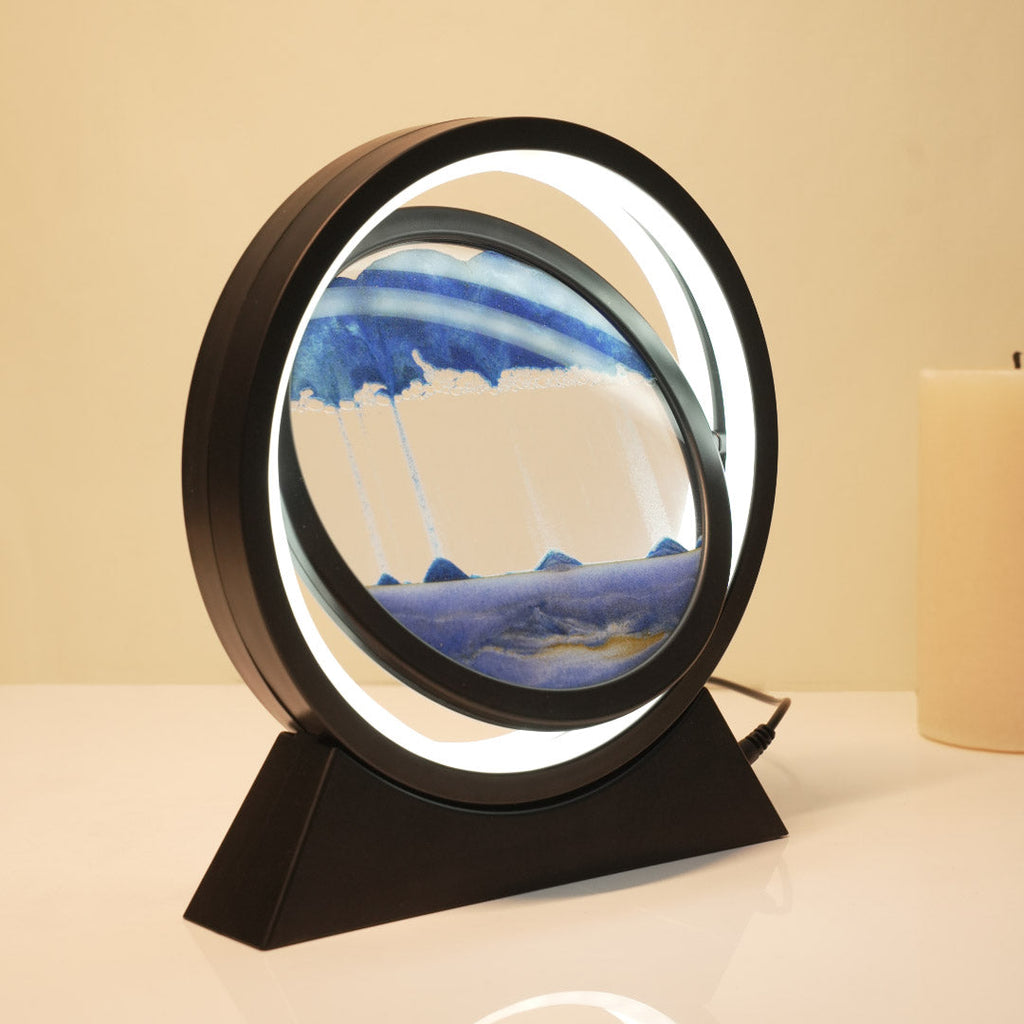 Rishitakart SandGlow Lamp