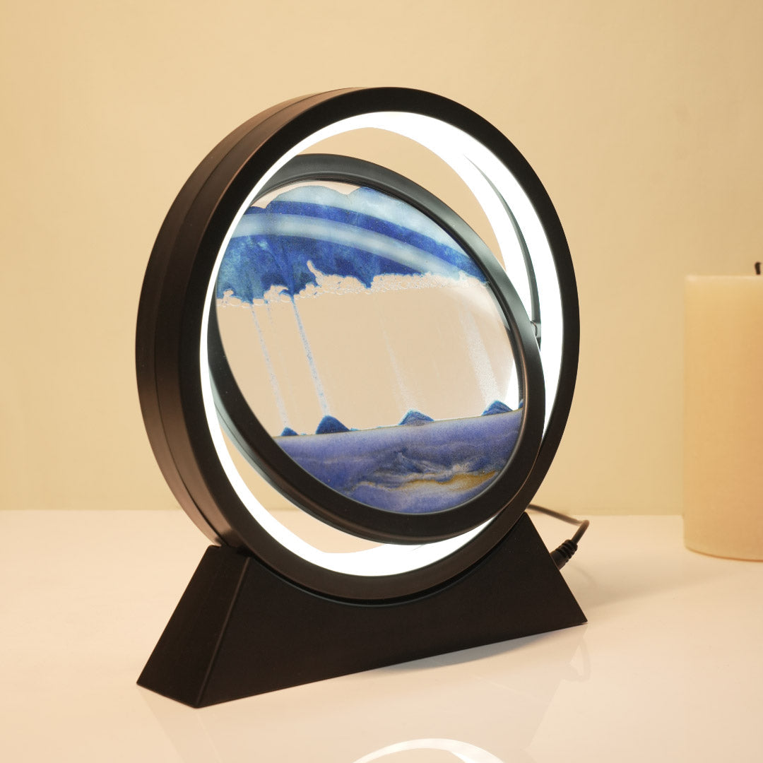 Rishitakart SandGlow Lamp
