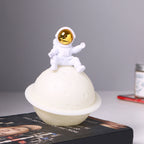 Astronaut Saturn Night Light Lamp