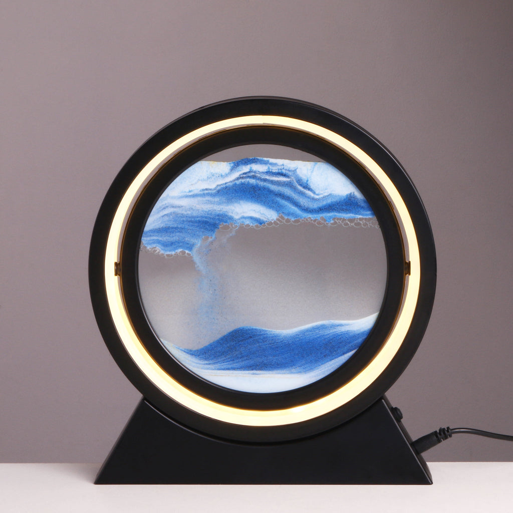 Rishitakart SandGlow Lamp